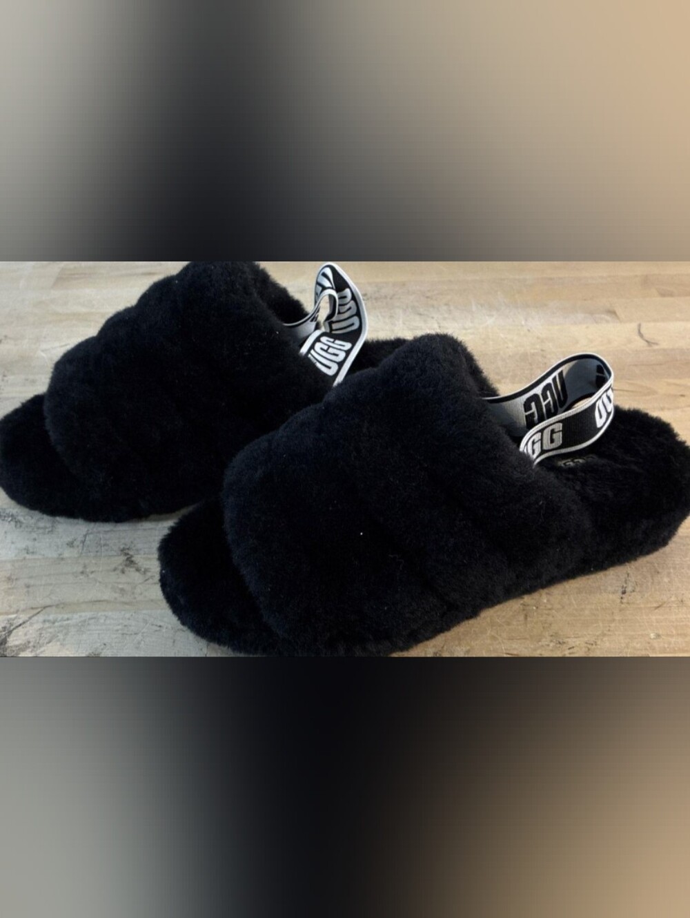 UGG Fluff Yeah Flatform Slide Sandals Size 8 New MSRP $110 - Picture 5 of 9
